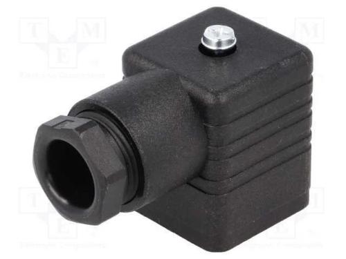 Conector: de Válvulas, Ficha, Formato A, 18mm, Fêmea, Pin: 4, 1,5mm2