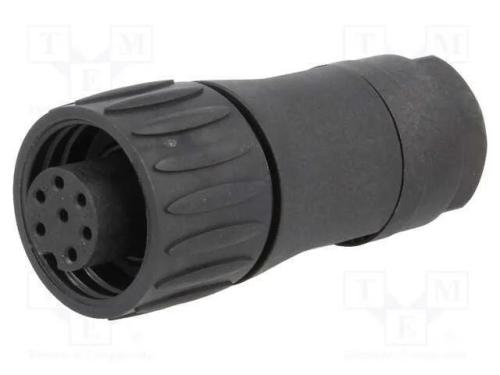 Conector: redondos, ficha, com cabo, PIN: 7, fême.