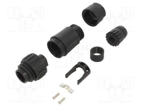 Conector: redondos, ficha, com cabo, PIN: 7, mach.