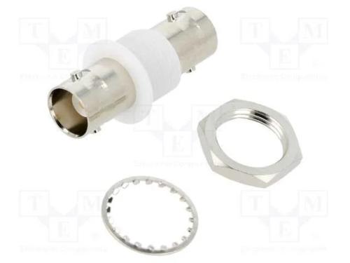 Conector, tomada BNC,em ambos os lados, simples, .