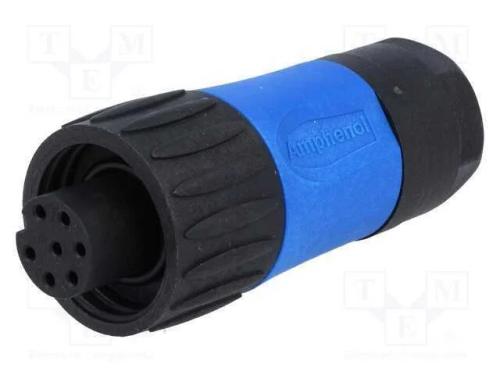 Conector: redondos, ficha, com cabo, PIN: 7, fême.
