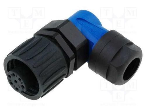 Conector: redondos, ficha, com cabo, PIN: 7, fême.