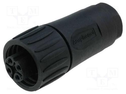 Conector: redondos, ficha, com cabo, PIN: 4, fême.