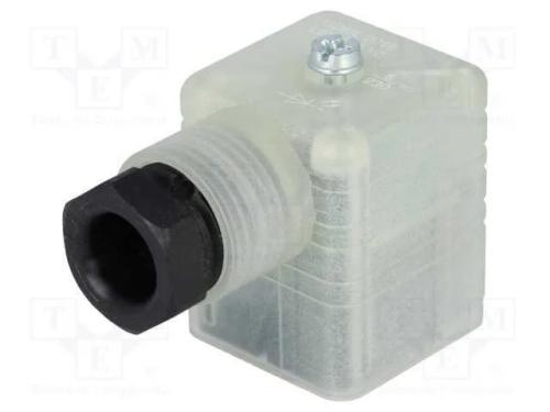 Conector: de Válvulas, Ficha, Formato A, 18mm, Fêmea, Pin: 3, 1,5mm2