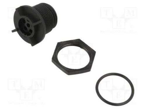 Conector: redondos, tomada, macho, PIN: 6, sem co.