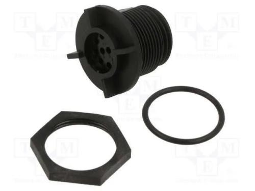 Conector: redondos, tomada, macho, PIN: 10, sem c.