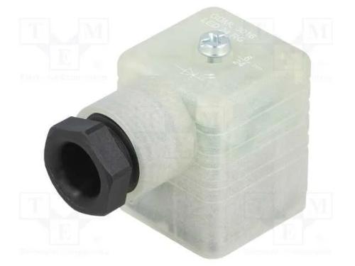 Conector: de Válvulas, Ficha, Formato A, 18mm, Fêmea, Pin: 4, 1,5mm2