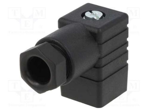 Conector: de Válvulas, Ficha, Formato C, 8mm, Fêmea, Pin: 4, 0,75mm2