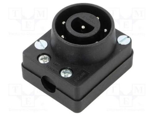 Conector: redondos, ficha, macho, PIN: 8, com cab.