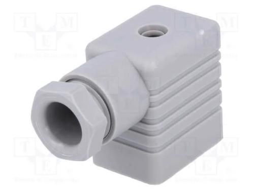 Conector: de Válvulas, Ficha, Formato B, 11mm, Fêmea, Pin: 3, 1,5mm2