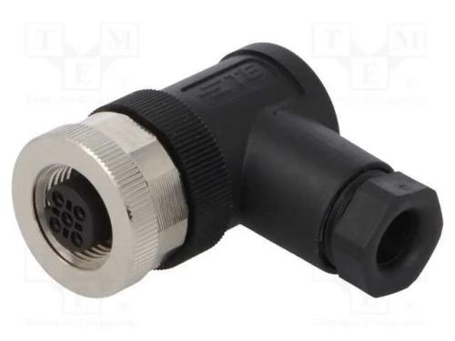 Ficha, M12, Pin: 4, Fêmea, Código A-Devicenet / Canopen, com Cabo