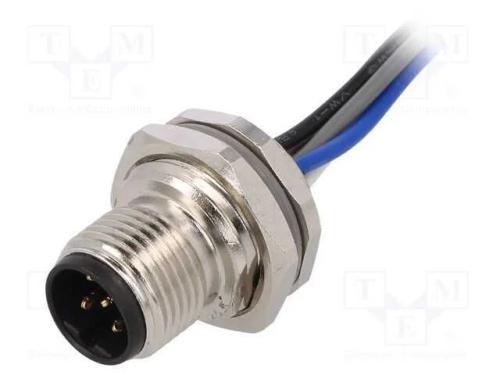 Tomada, M12, Pin: 5, Macho, Código B-Profibus, Fios, Ip67, Simples