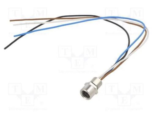 Conector M8 tomada PIN 4 femea industriais.