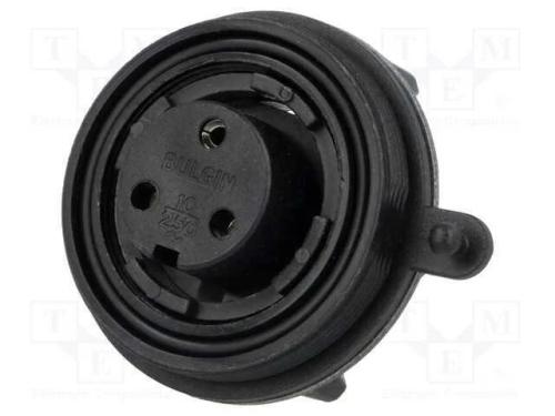 Conector: redondos, tomada, fêmea, PIN: 3, rosca .