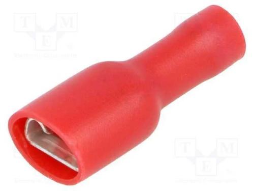 Conetor: plano, 6,3mm, 0,8mm, macho, 0,25÷1,5mm2,.