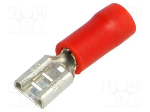 Conetor: plano, 4,8mm, 0,8mm, macho, 0,25÷1,5mm2,.