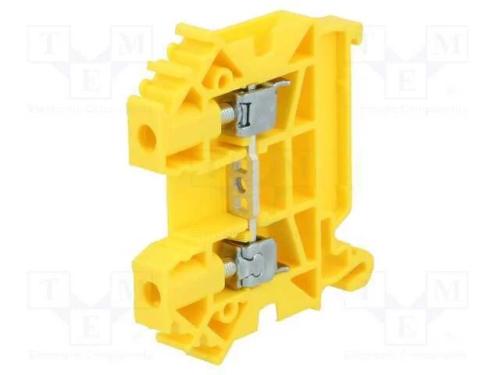 Conector: de carril, 0,5÷6mm2, faixas: 1, braçade.