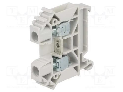 Conector: de carril, 0,5÷10mm2, faixas: 1, braçad.