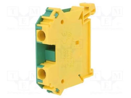Conector: de carril, 0,5÷10mm2, faixas: 1, braçad.
