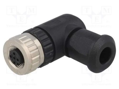 Ficha, M12, Pin: 5, Fêmea, Código A-Devicenet / Canopen, com Cabo