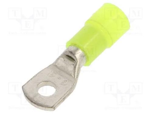 Terminal: anel tubular, M4, : 4,2mm, 4÷6mm2, cerr.