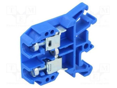 Conector: de carril, 0,5÷10mm2, faixas: 1, braçad.
