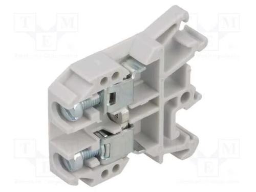 Conector: de carril, 0,5÷10mm2, faixas: 1, braçad.