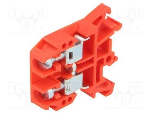 Conector: de carril, 0,5÷10mm2, faixas: 1, braçad.
