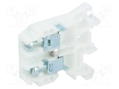 Conector: de carril, 0,5÷10mm2, faixas: 1, braçad.