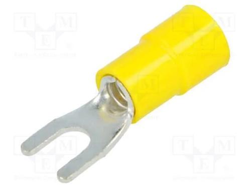 Terminal: terminal forquilha, M4, : 4,2mm, 4÷6mm2.