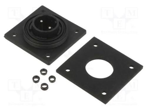 Conector: redondos, tomada, macho, PIN: 2, rosca .