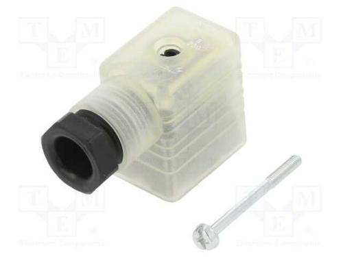 Conector: de Válvulas, Ficha, Formato B, 11mm, Fêmea, Pin: 3, 1,5mm2