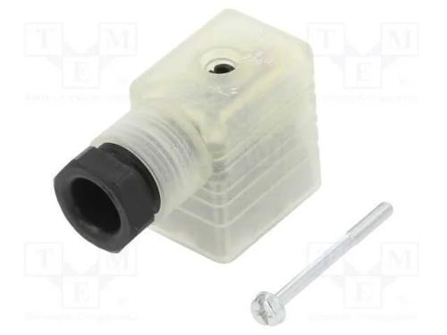 Conector: de Válvulas, Ficha, Formato B, 11mm, Fêmea, Pin: 3, 1,5mm2