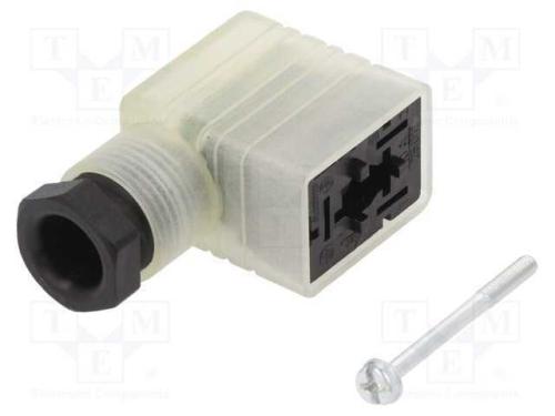 Conector: de Válvulas, Ficha, Formato B, 11mm, Fêmea, Pin: 3, 1,5mm2