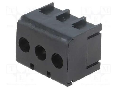 Pcb Bloco Terminal, Angulares 90, 7,62mm, Faixas: 3, para Pcb
