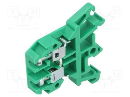 Conector: de carril, 0,5÷4mm2, faixas: 1, braçade.
