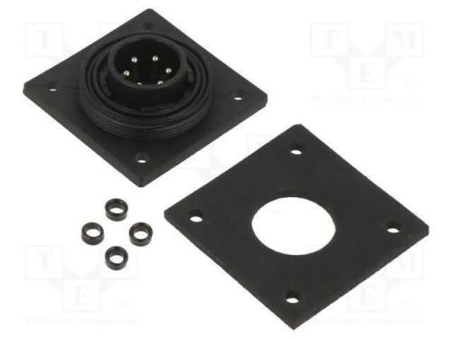 Conector: redondos, tomada, macho, PIN: 6, rosca .