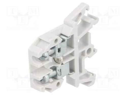 Conector: de carril, 0,5÷4mm2, faixas: 1, braçade.
