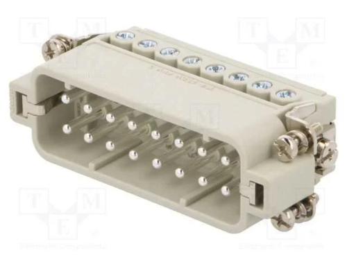 Conector: HDC, macho, CDA, PIN: 16, 16+PE, tamanh.
