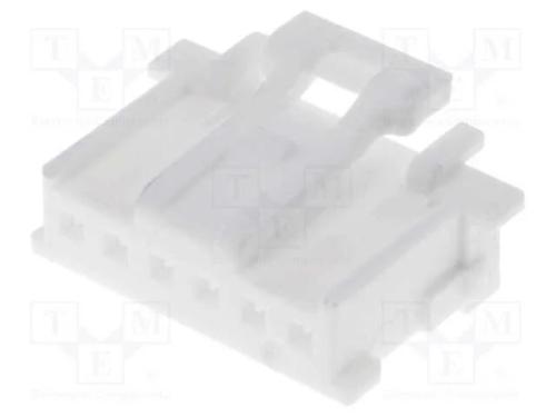 Ficha, fio-placa, f&ecirc;mea, MicroClasp, 2mm, PIN: 6,.