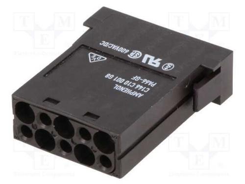 Conector: Hdc, Módulo, Fêmea, C146,Heavymate M, Pin: 10, 400v