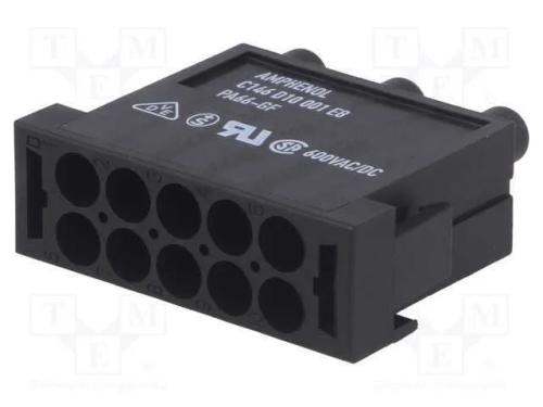 Conector: Hdc, Módulo, Macho, C146,Heavymate M, Pin: 10, 400v