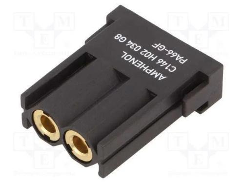 Conector: Hdc, Módulo, Fêmea, C146,Heavymate M, Pin: 2