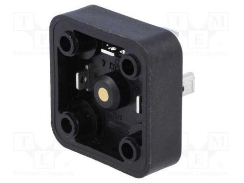 Conector: de Válvulas, Tomada, Formato A, 18mm, Macho, Pin: 3, 16a