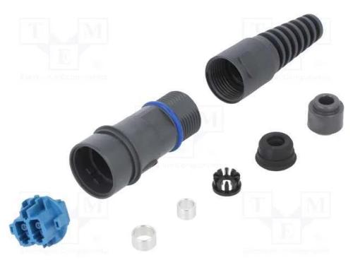 Conector: fibra ótica, PIN: 2, duplex de passo ún.