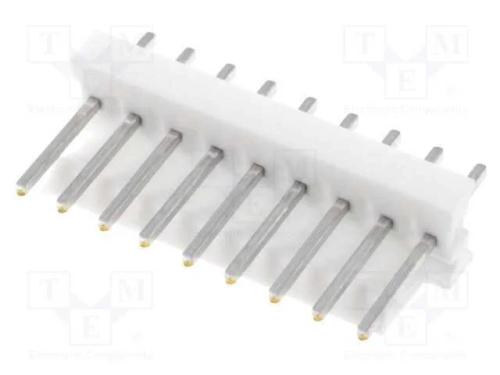 Tomada, fio-placa, macho, PIN: 9, 2,54mm, THT, MT.