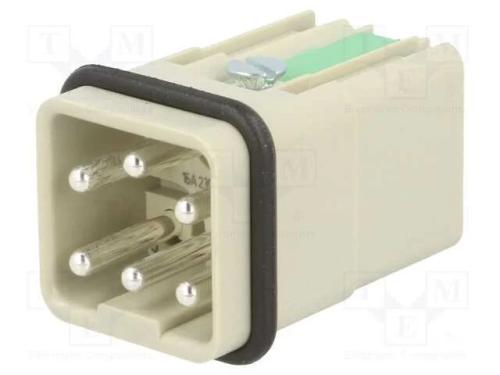 Conector: HDC, inserto de contatos, macho, Quick .