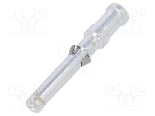 Contacto, fêmea, liga em cobre, prateado, 1,5mm2,.