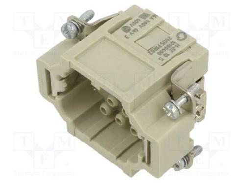 Conector: HDC, inserto de contatos, macho, EPIC H.