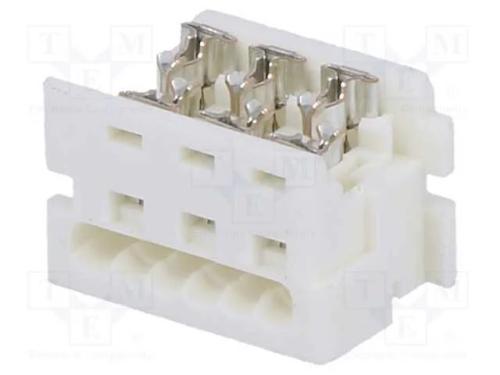 Ficha, Fio-Placa, Fêmea, Pin: 6, 1,27mm, Idc, para Fita, Picoflex